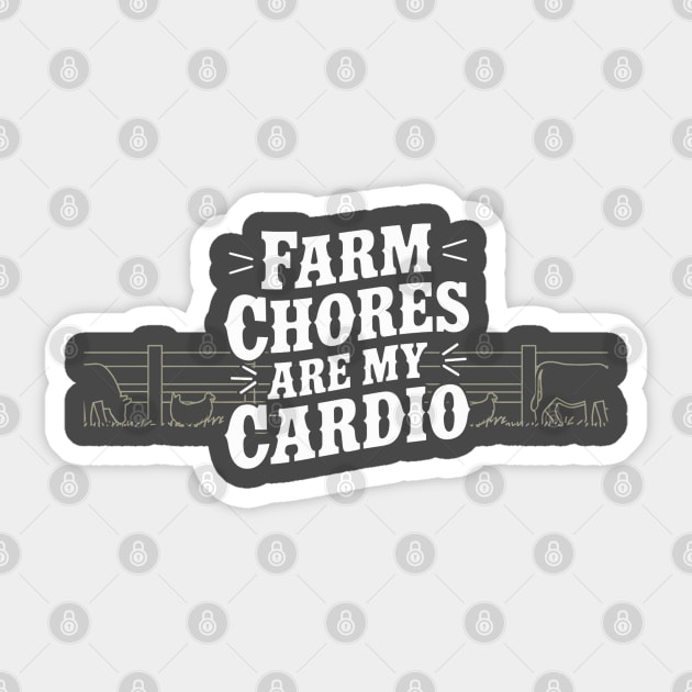 Farm Cardio Sticker by faithfamilyhomedesigns